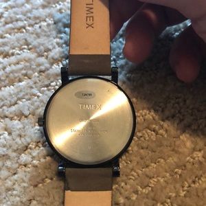 Accessories - Timex men’s watch brown suede band lightly used Accessories - Timex men’s watch brown suede band lightly used